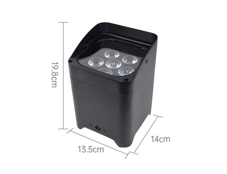 Show Time Staage Light 6x18W RGBWAUV Uplights Show Time Staage Light 6x18W RGBWAUV Uplights